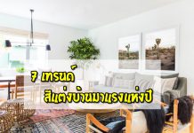 สีทาบ้าน 7 เทรนด์สีมาแรงแห่งปี แต่งบ้านในฝัน เพื่อวันพักผ่อนที่สมบูรณ์แบบ